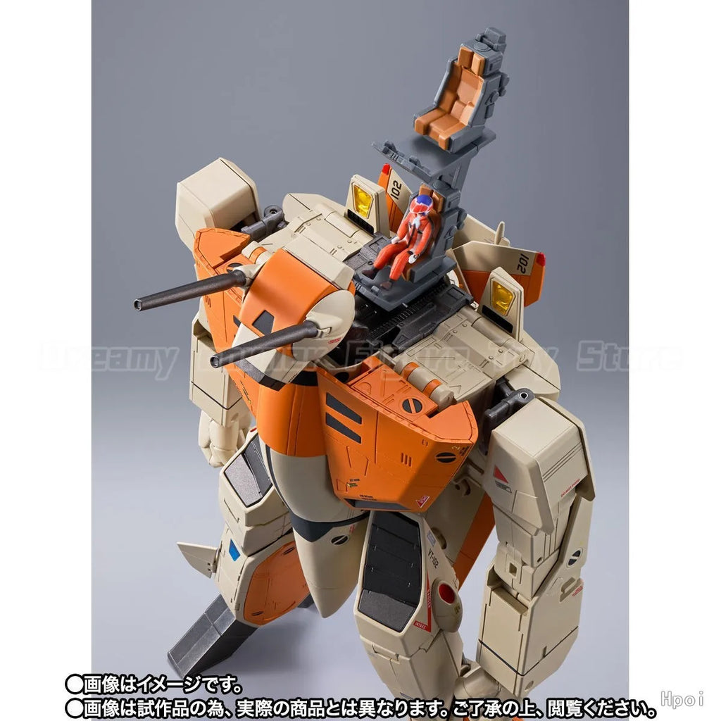 【In Stock】BANDAI SPIRITS DX Chogokin VF-1D Super Dimension Fortress Macross Valkyrie & Fan Racer Assembled Mecha Toys