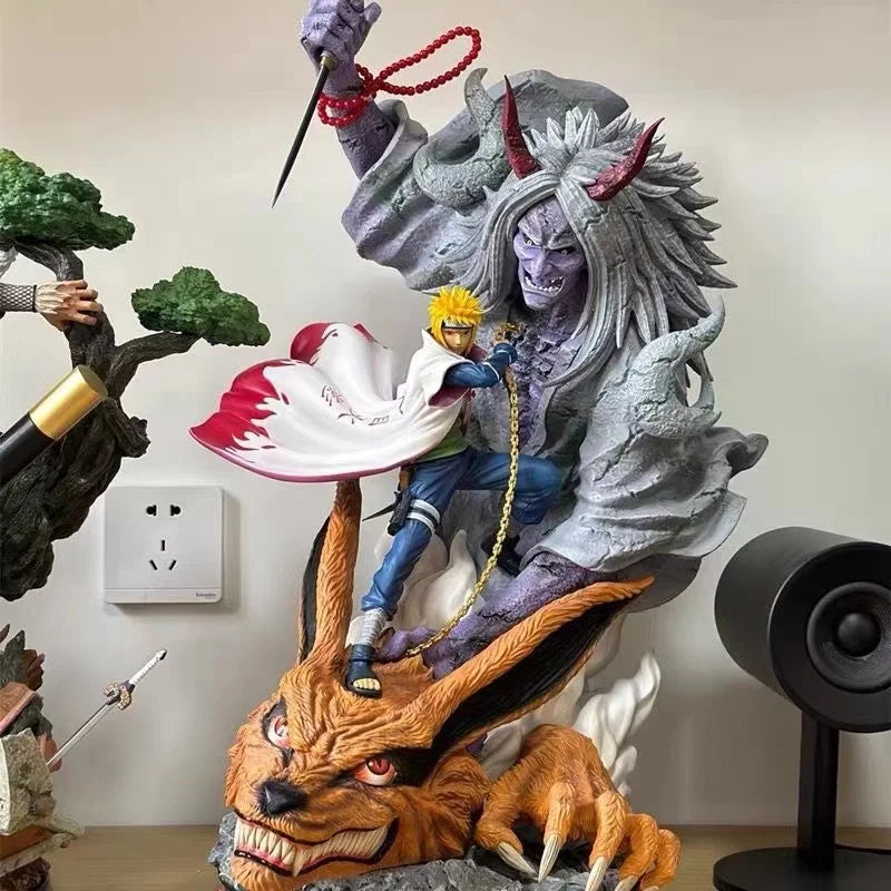 Anime Naruto Namikaze Actionfigur Naruto Statue PVC Sammlermodell Puppenspielzeug Geschenk