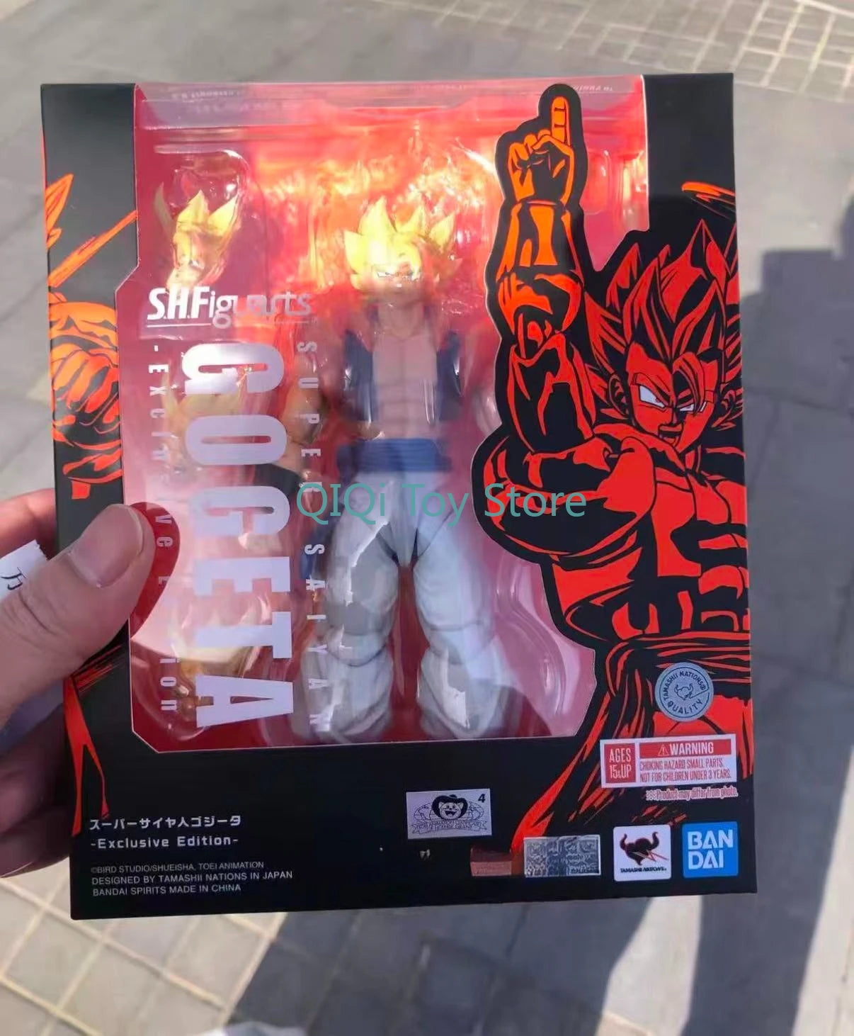 Brand-new spot Bandai nycc Wujita shf2025 hands-on model toy