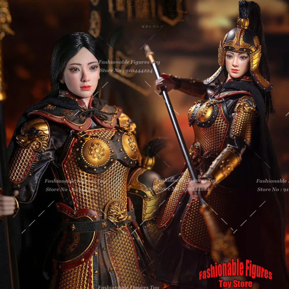 TBLeague 1/6 Women Soldier Xuejinlian Brave Tang Dynasty Female Generals 12Inch Full Set Action Figure Body Collectib