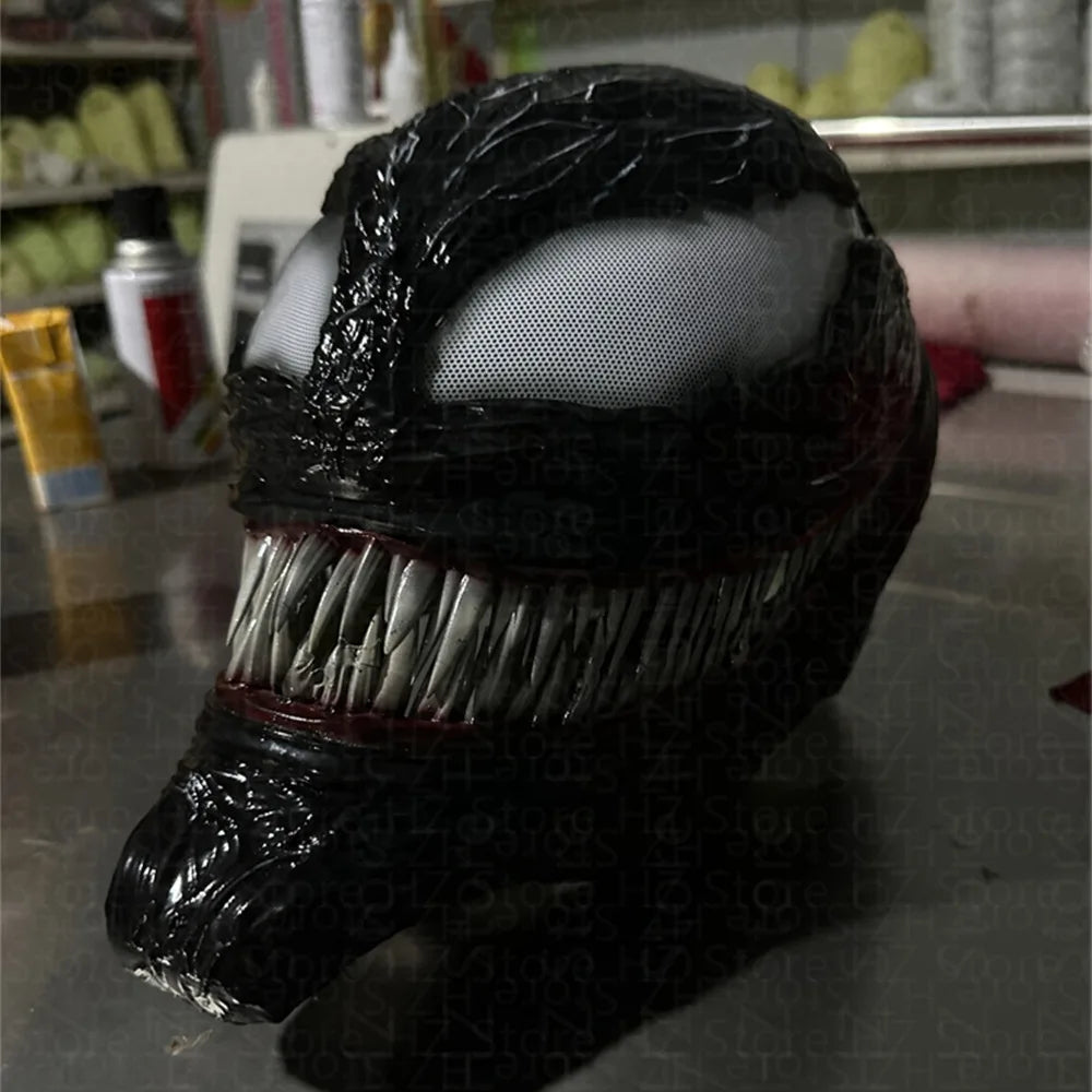 Marvel Venom 3: The Last Dance Venom Mask Customized Venom Vs Spider-Man Helmet Wearable Cosplay Masks Replica Christmas Gift