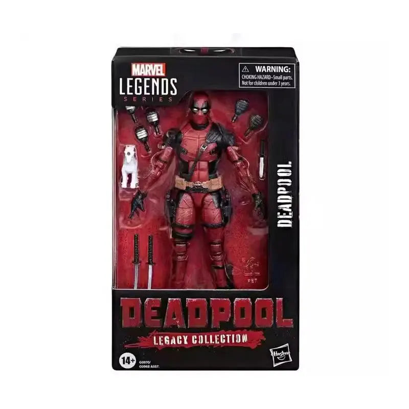 6-Inch Action Figure In Stock Marvel Legends Figure X-Men Wolverine Deadpool Statue Tabletop Display Adult Gift Kids Pvc Toys
