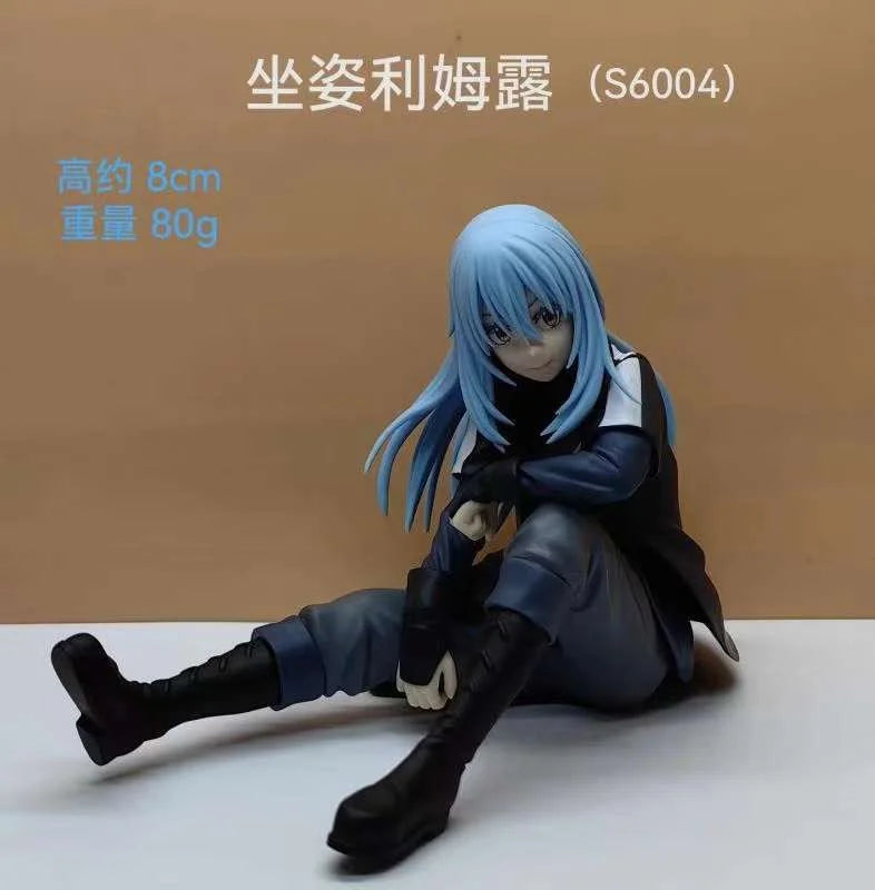 9CM Rimuru Tempest Figure Anime That Time I Got Reincarnated As A Slime Cute Desktop Model Toy Gift Collection Ornaments PVC