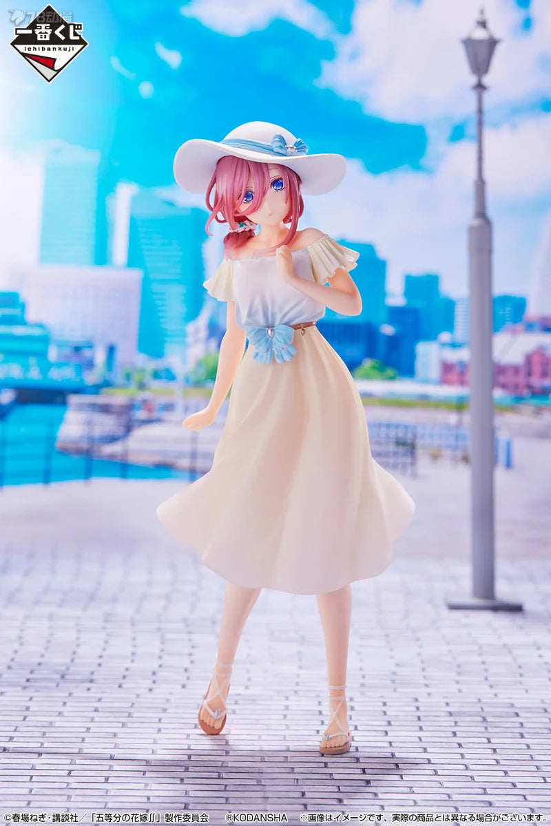 In Stock Original Bandai Banpresto The Quintessential Quintuplets Statue Model Garage Anime Characters Collectible Ornaments