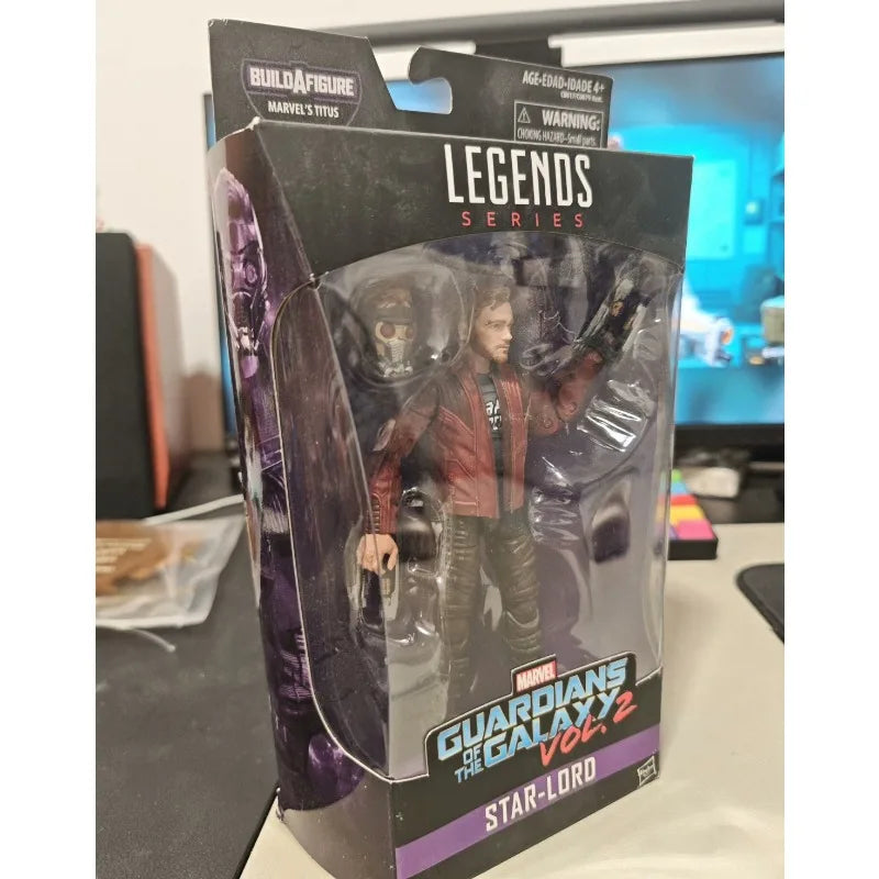 New Original Hasbro Marvel Legends Series STAR-LORD Action Figure Toys Gift Model