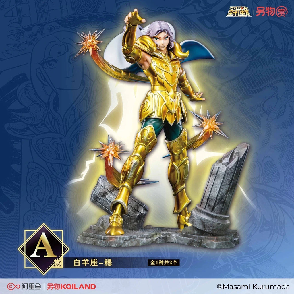 Genuine Bandai Saint Cloth Museum 12 Gold Saint Seiya All Series Art Statue Set Sculpture Limited Edition Anime Figurine Gift