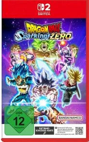 DRAGON BALL: SPARKING! ZERO- Nintendo Switch 2 Game Card Games Cartridge Physical Card support TV Tabletop Handheld Modes