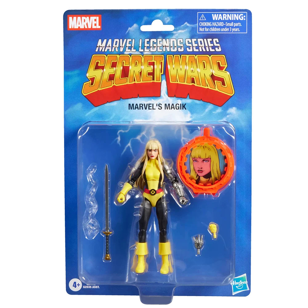 Hasbro Marvel Legends Series Secret Wars Marvel’s Magik 15cm Action Figure Collection Original Model Toy Gifts