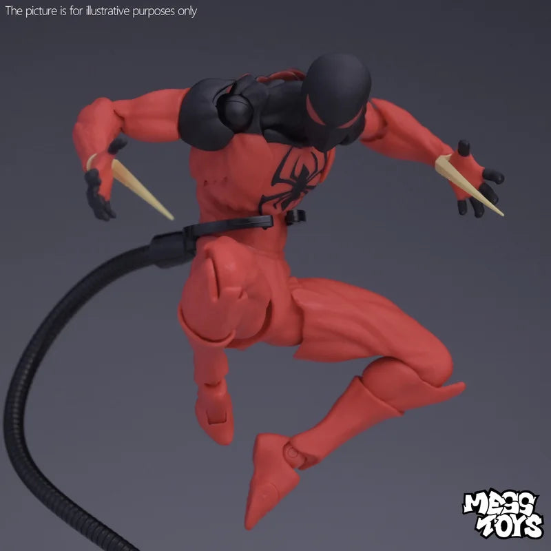 Mess Toys Spiderman Action Figure Superior Spider Man Kaine Peter Parker Ultimate Neighbor Collectible Model Gift Toys