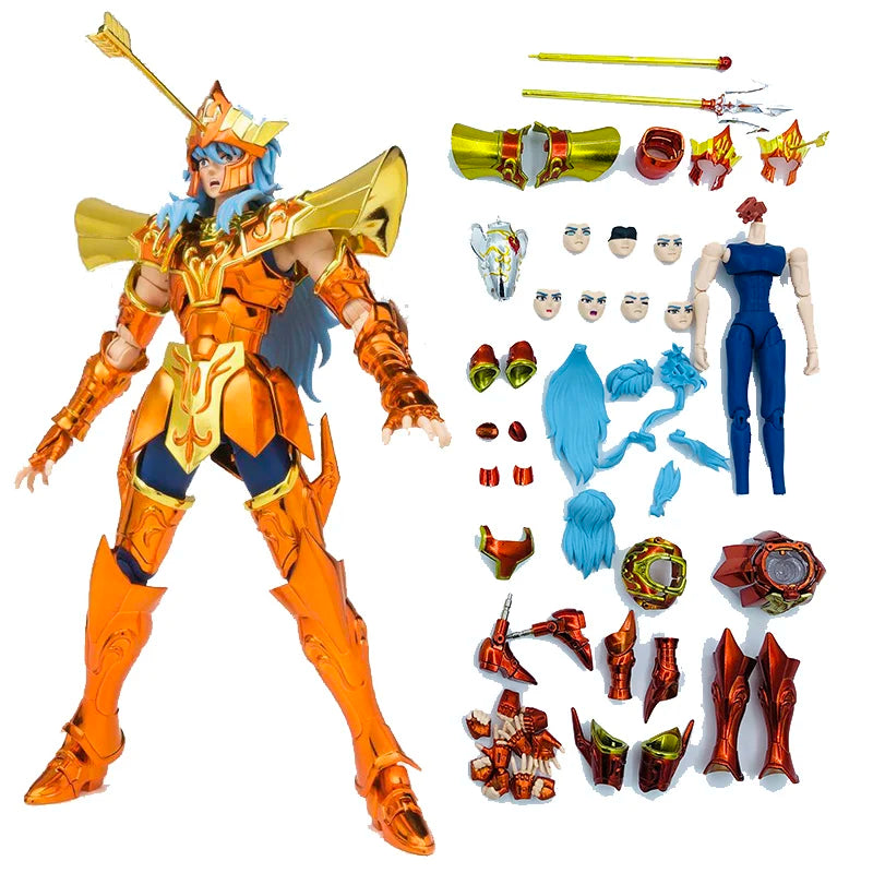 In stock Star Model Saint Seiya Cloth Myth Ex 2.0 Sea Emperor Poseidon Seal Pot Accessories Knights of the Zodiac Action Figure