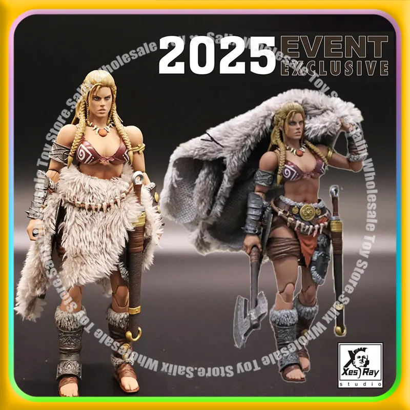 Neues XesRay Fight For Glory 1/12 Actionfigur Combatants 2025 Event Exklusives Gold Hildr Anime-Modell als Geschenkmodell Spielzeug