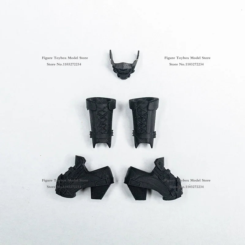 A-006 1/12 Mobile Suit Girl Trendy Hunting Style A-007 Anniversary Black White Vanguard Cosplay Kleidungsset für 6" Figur