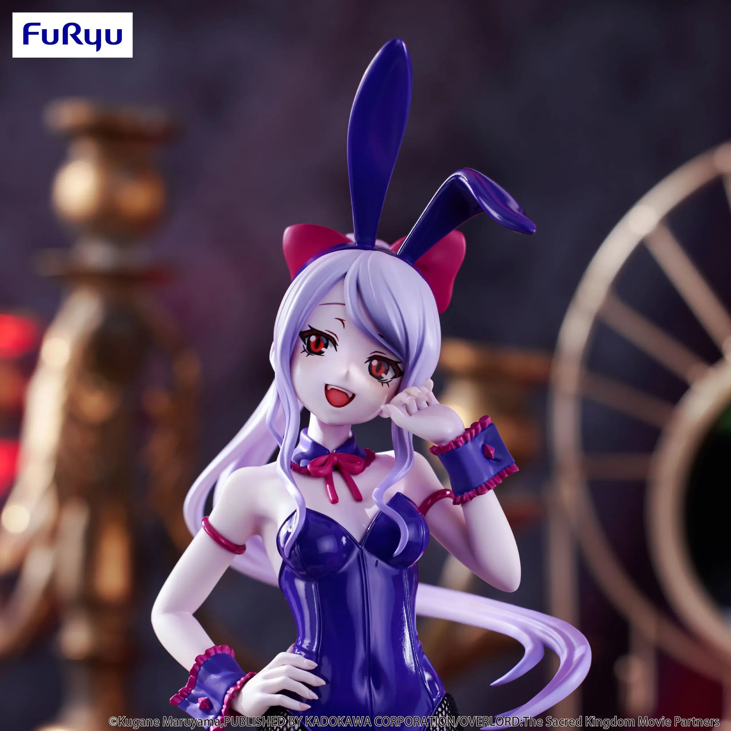 Auf Lager Original Furyu Anime OVERLORD BiCute Bunnies Figur Shalltear Bloodfallen Pvc Actionfiguren Modell Figur Spielzeug Geschenke