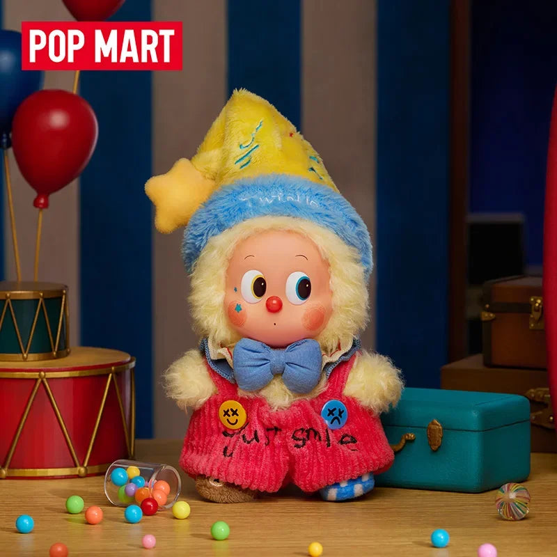 POP MART LABUBU WHYSOSERIOUS Series Circus Clown Weird Carnival Blind Box Toy Anime Action Figure Surprise Birthday Present