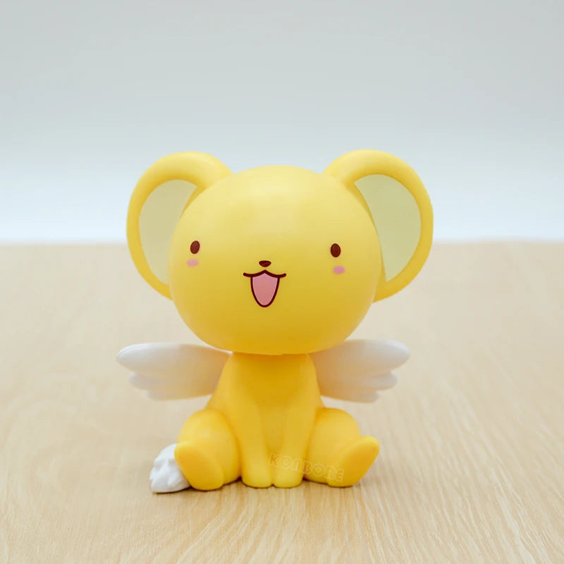 22cm Cardcaptor Sakura Sakura Kinomoto Nurse Anime Girl Figure Card Captor Sakura Kerberos Action Figure Model Doll Toys Gifts