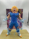 28cm Dragon Ball Self-Destruct Vegeta Anime Figure Model Statue Collection Desktop Decoration Ornament Toy Gift for Fans