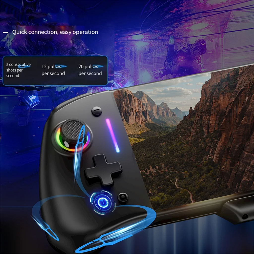 ELECT-Für Schalter Gamepad Controller Eingebaute 6-Achsen-Gyro Design Handheld Grip Doppel Motor Vibrationen Joypad