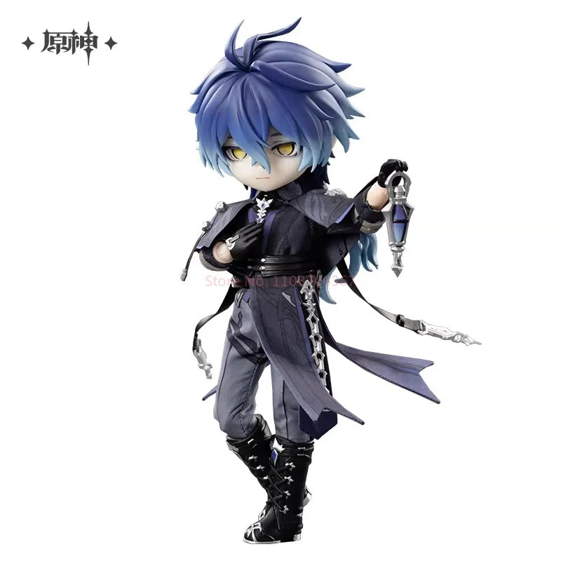 [December Pre Sale] Genuine Genshin Impact Kyrrell Chudomirovich Flins Dress Up Mobile Doll 16cm Figurine Model Anime Toy Gift