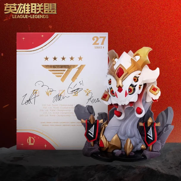 League of Legends Lol World Championship T1 Victory Nash Baron Action Figure Collectible Game Merchandise Handmade Customizable