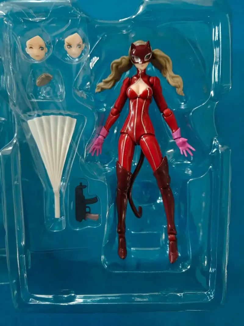 Figma Ann Takamaki Action Figures Persona 5 Anime Figure Figma#398 Model Collectible Toys