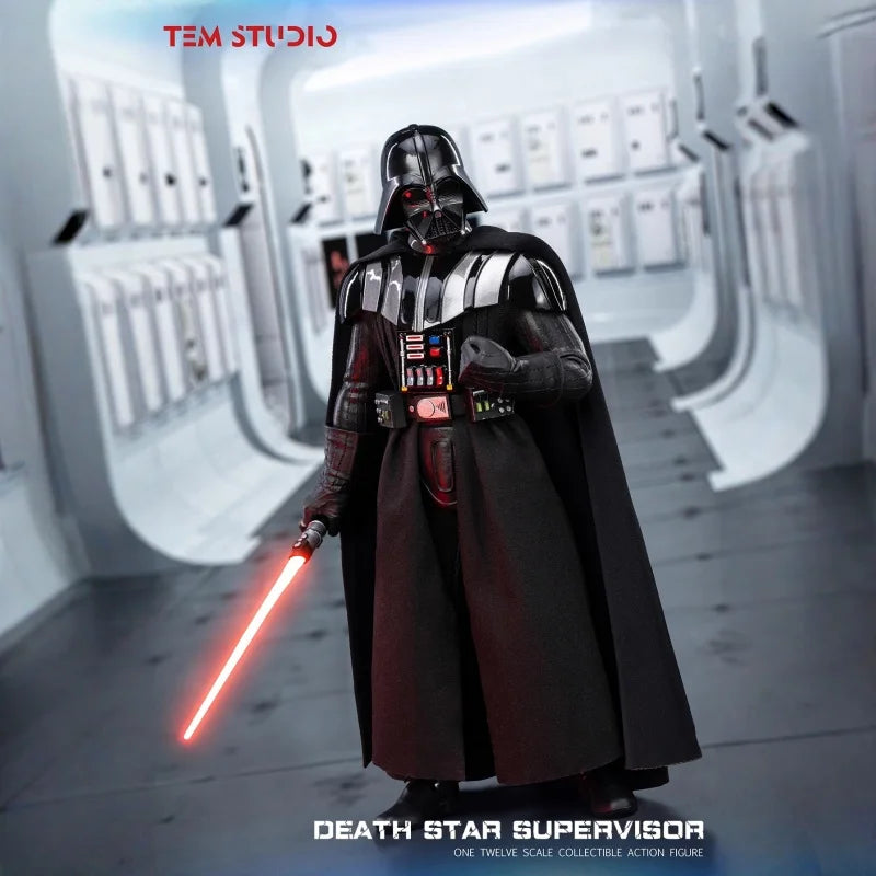 Tem Studio Star Wars Darth Vader Death Star Supervisor 1/12 Scale Action Figure Original Pvc Posable Collectible Detailed Toys