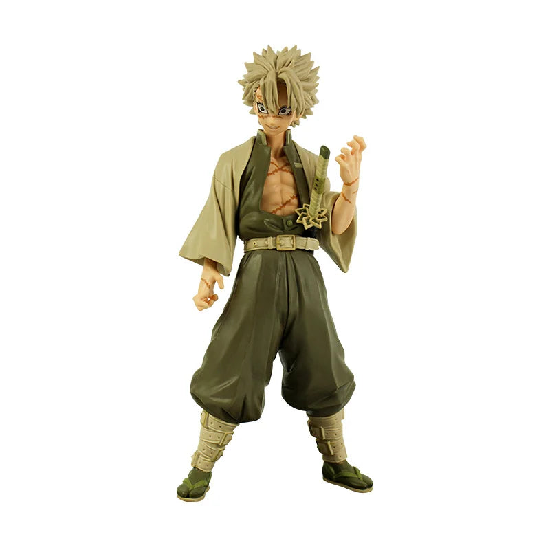 Anime Demon Slayer Kimetsu No Yaiba Sanemi Mitsuri Obanai Muichirou Kyoujurou Tengen PVC Action Figures Model Dolls Toys Gifts