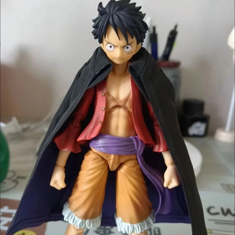One Piece Japanese Comics MegaHouse MH Luffy Version 1.5 Movable Model Animation Theme Action Figures Statue Bandai Banpresto