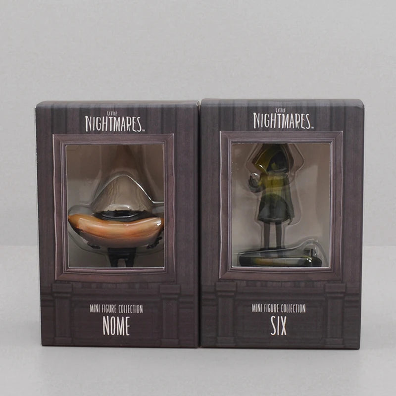 11cm Little Nightmares The Lady Anime Game Figure The Twin Chefs Action Figure Mini Nomes Six/Mono Figurine Model Doll Toys Gift
