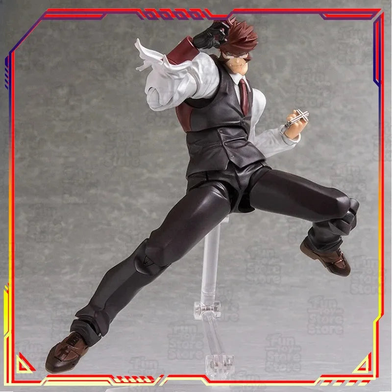 Max Original Blood Blockade Battlefront Klaus V Reinherz Anime Action Figure Figma Series Collectible Model Toy Assembly Kit