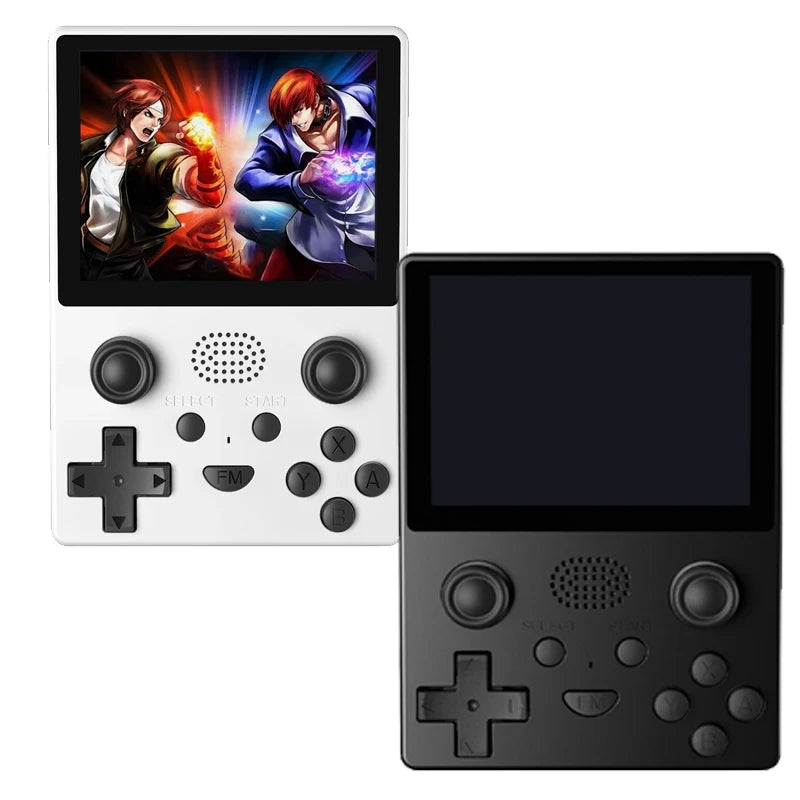 Retro Handheld Spiel Spieler Videospielkonsolen Gaming Gamepad Tragbare Konsole 64GB Tasche Spiel Maschine Linux System X5