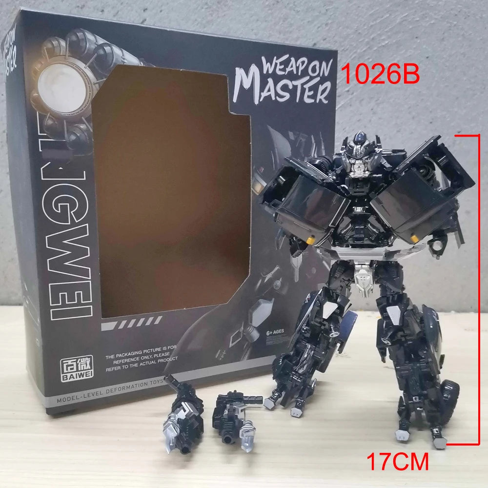 Baiwei Shockwave TW1028 Transformation Toys Sentinel Prime TW1024 Model Ironhide TW1026 Robot Bumblebe TW1025 Figure TW1030