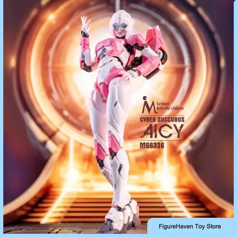 Meili Infinity M66336 17cm Arcee Transformer Assembly Model Kit  Doll Desktop Ornament Robot Toys Surprise Gifts Action Figures
