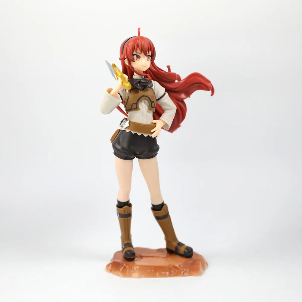 Anime Eris Boreas Figure Toys Mushoku Tensei Action Figures Eris Greyrat Figure Model PVC Collectible Statue Decoration Dolls