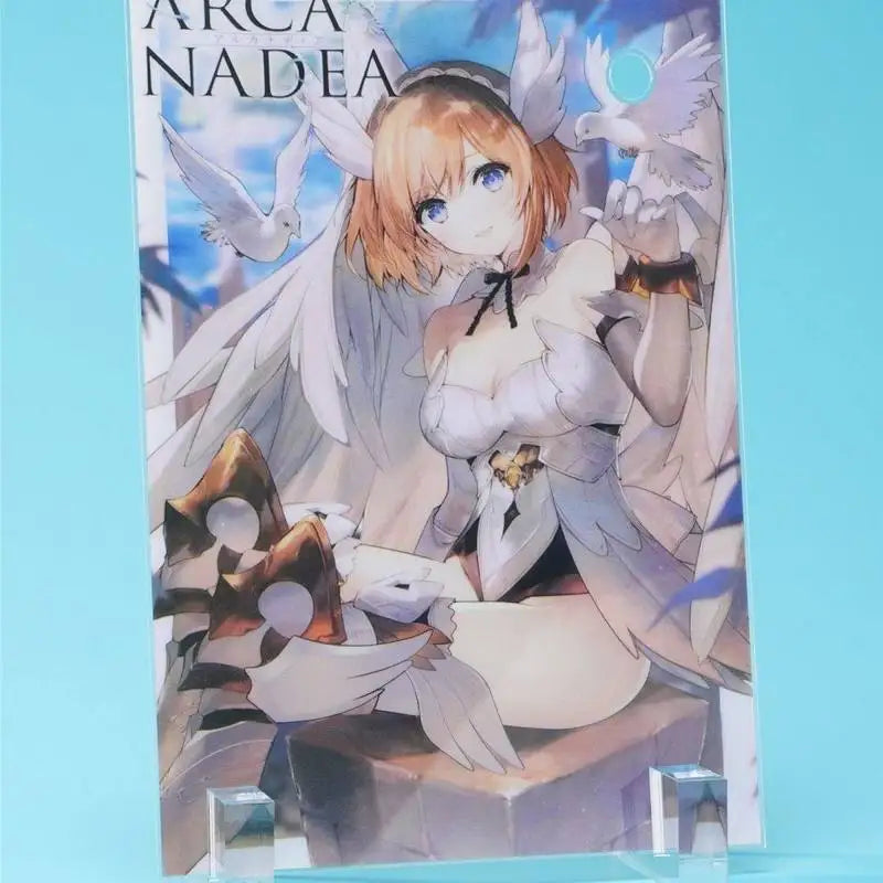 Feathery Six-Winged Little Angel Dual Body Units Acrylic Bonus Edition Interchangeable Faces Assembly Model  Action Figure Model