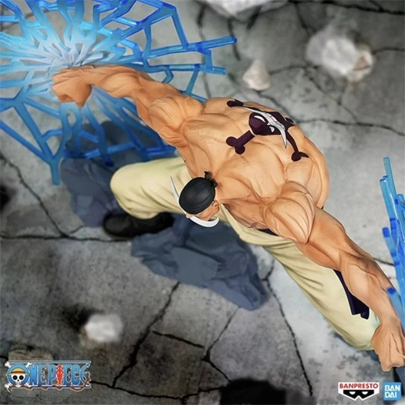 Bandai Original Box One Piece DXF SPECIAL Wano Country Set Sail Weißer Bart Desktop Ornamente Sammlung Geschenke