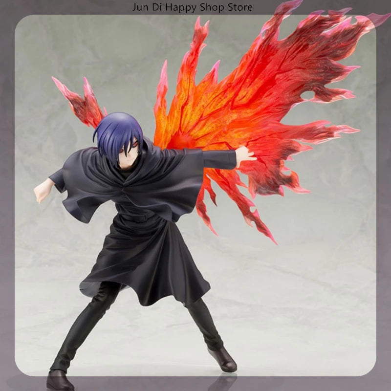 26cm Tokyo Ghouls Touka Kirishima Anime Girl Figure Model Statue Boys Collection Desktop Decoration Ornament Toys Gifts