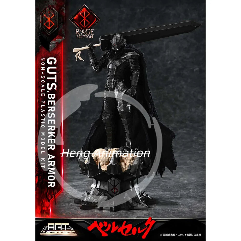 pre-sale Prime 1 Studio Berserker Armor Rage Plastic Model Kit Unpainted White Model Q1 26