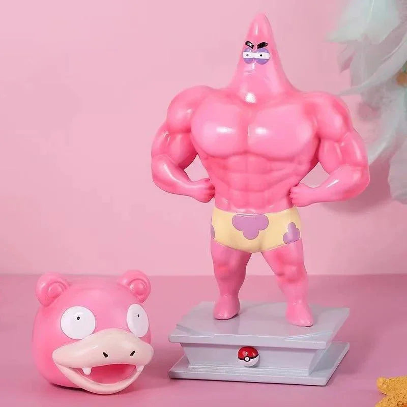 Pokemon Spielzeug GYM Figuren Cartoon Fitness Muskelmann Actionfigur Charmander Bulbasuar Squirtle Gengar Fit Modell Anime Spielzeug