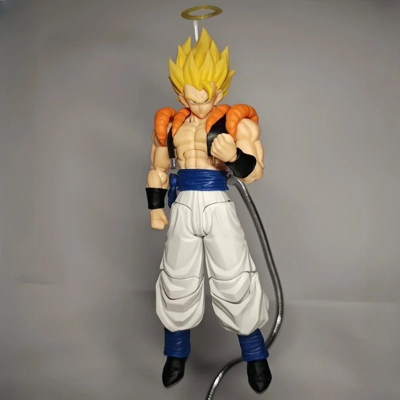 In Stock 1/12 Kamione Original Shf Fusion Warrior Series 02A 02B Version Gogeta Articulated Figure Decorative Model Toys Gifts