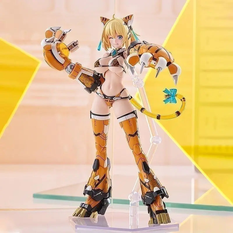 Spot SaleGSC SOPHIA F. SHIRRING TIGER ARMOR VER. Action Figures PLAMAX BP-02 Anime Toys Assembled Mol Kit Original BoxIn stock