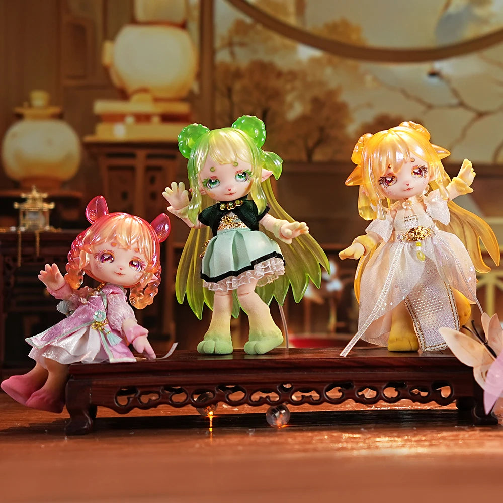 ICY DBS Maytree OB11 Doll Special Offer Surprise Blind Box Animal Body Beast Spring Forest Series Collection SD Gift