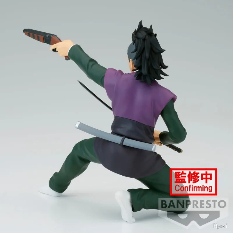 В наличност Bandai BANPRESTO Vibration Stars VS Demon Slayer Shinazugawa Genya Аниме екшън фигурка играчка подарък модел колекция хоби