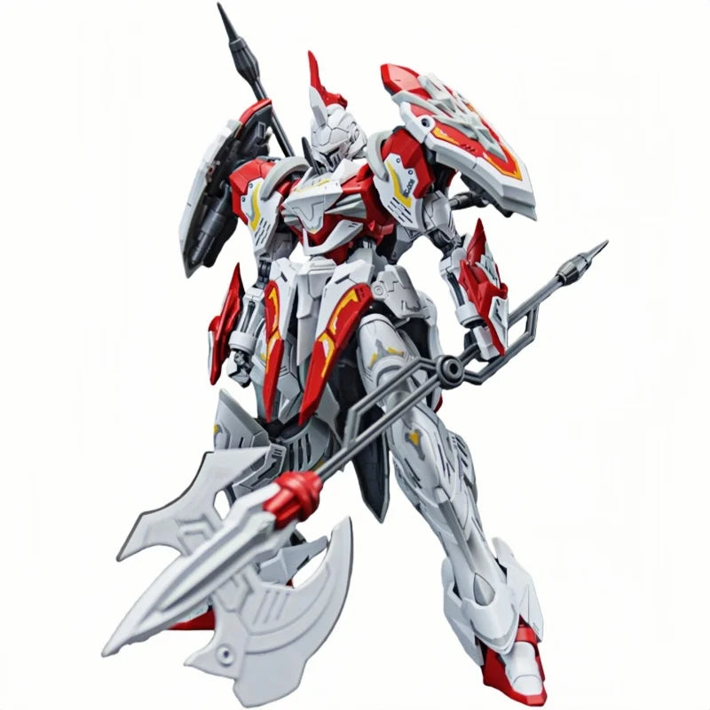 SNAA Knights of The Round Table Percival Tristan Achilles Lancelot Model Kit Collectible Action Figure with Dual Armor Modes