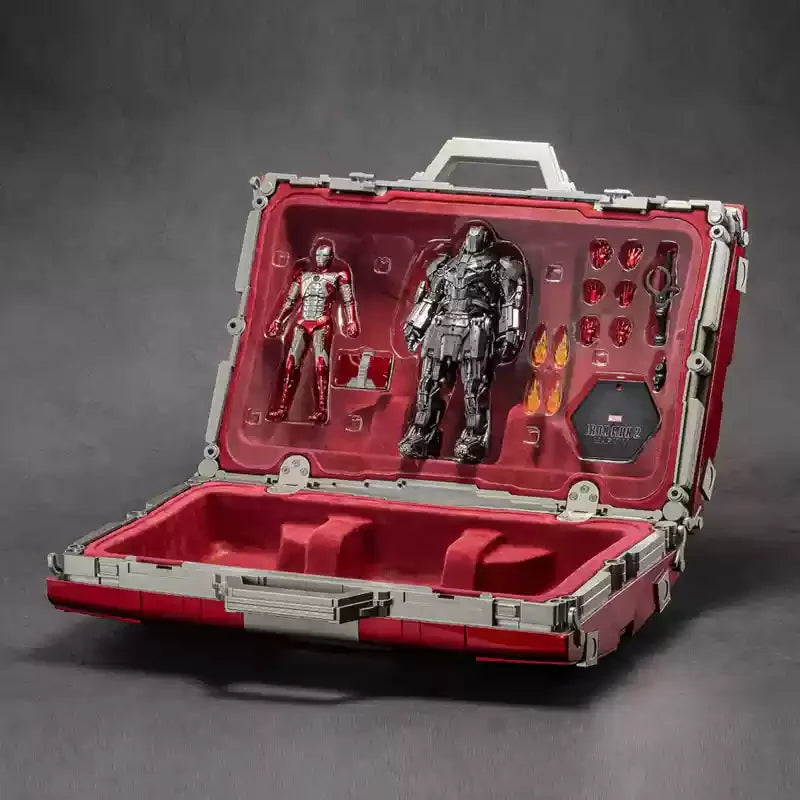 Ironman Suitcase Action Figure Mk5 1:1 Scale Collectible Toy Limited Edition for Boys Birthday Gift by Zhongdong Toys