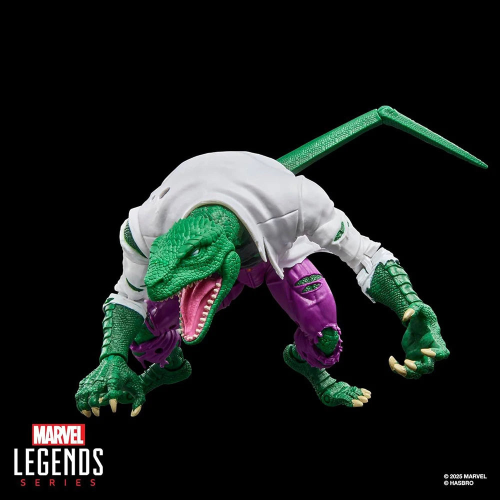 In-Stock Hasbro Marvel Legends Series Lizard (Spider-Man) 15cm Deluxe Anime Comic Action Figure Model Ornament Gift Toys