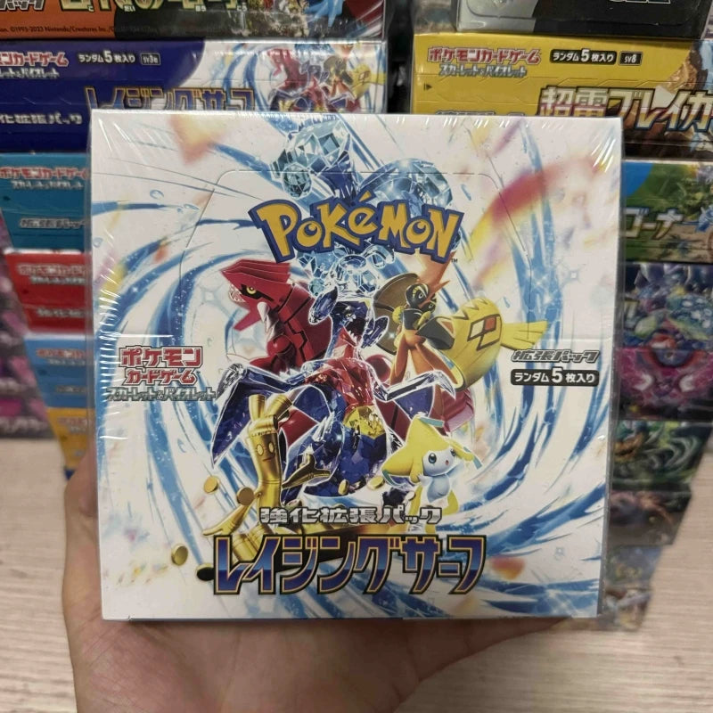Hot Sale Original Card Ptcg Japanese Edition Sv1v Sv1a Sv2d Sv2p Sv2a 151 Sv3 Sv3a Bale Off Whole Box Transaction Card