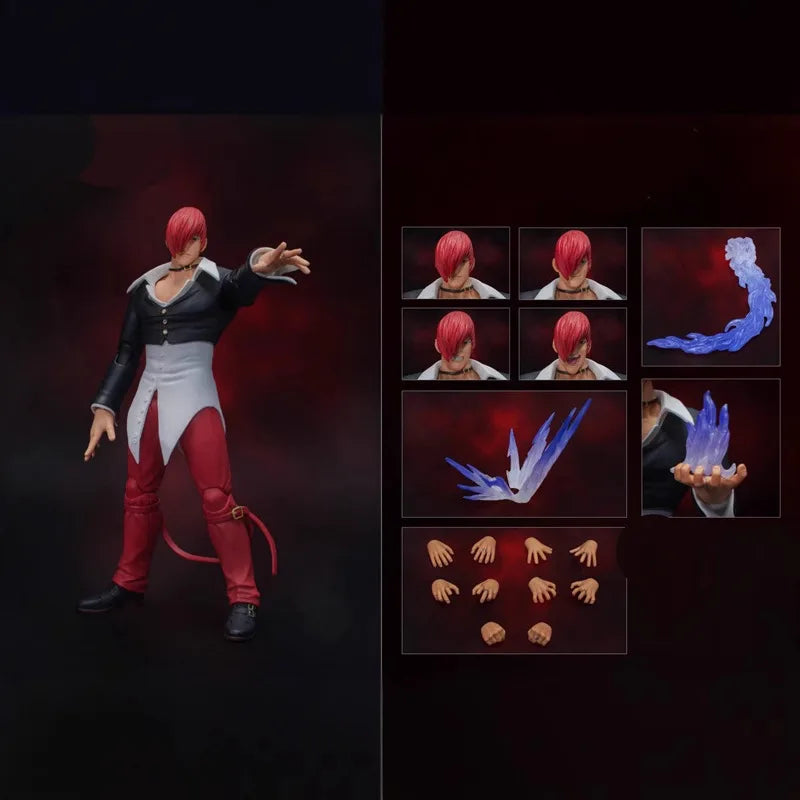 19 см Коф Май Кьо Кусанаги Иори Ягами Множество аксесоари Игра Фигурка Модел Статуя Колекция Декорация на плот Орнаменти Играчки