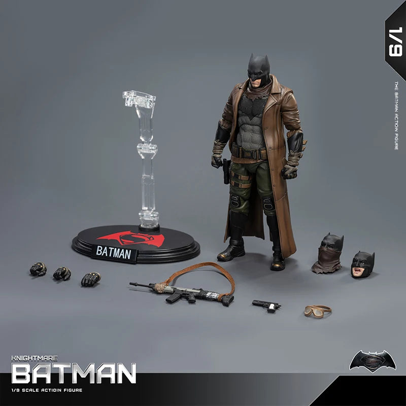 Fondjoy DC Batman Full series BVS Batman Movie Character Model Limited Head Sculpt Action Figures 19cm Collect Model Boy Gifts