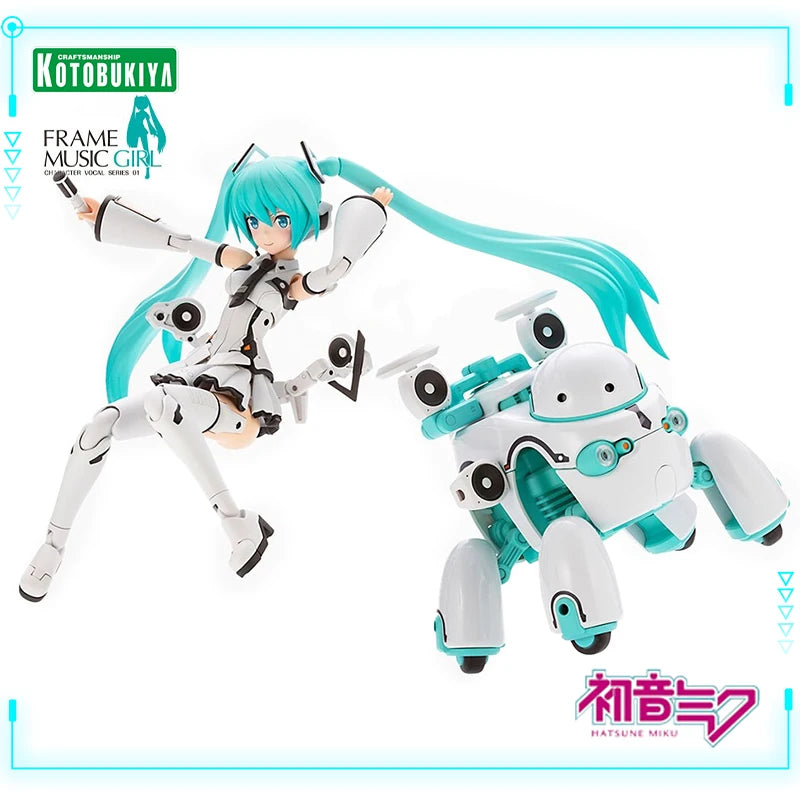 Kotobukiya Original Genuine Piapro Characters Hatsune Miku Frame Music Girl Maruttoys Tamotu Ver Action Figures Toys Model Gifts