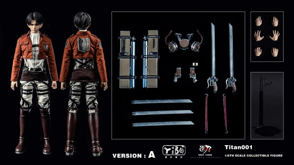In Stock YIBO TOYS & Niren Studio YB-R2013 1/6 Soldier Dolls Animation Action Figure Toy Gift Model Collection Hobbies